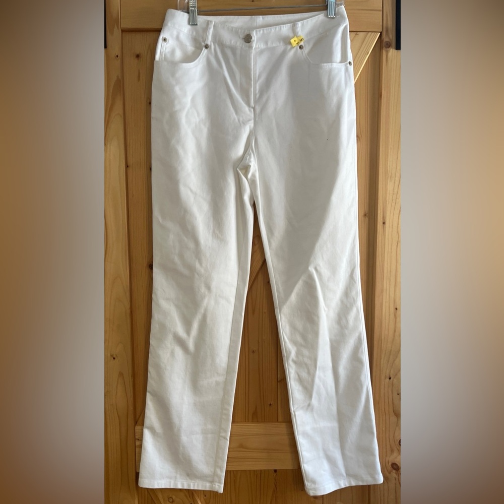 St John white pants